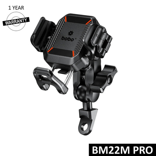 BOBO BM22H/M PRO Anti-Theft Bike Phone Holder with Anti-Vibration and Quick Release