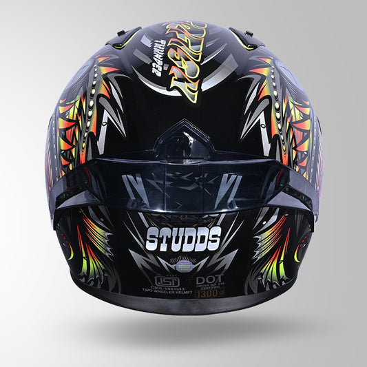 THUNDER D12 ANGLERFISH DECOR BLACK/GREY & YELLOW WITH SPOILER