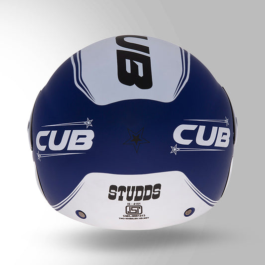 CUB D4 DECOR MATT BLUE & WHITE