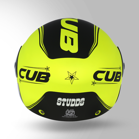 CUB D4 DECOR MATT NEON YELLOW & BLACK