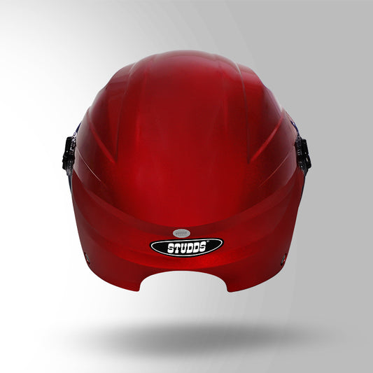 DAME BICYCLE HELMET CHERRY RED