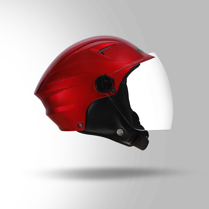 DAME BICYCLE HELMET CHERRY RED