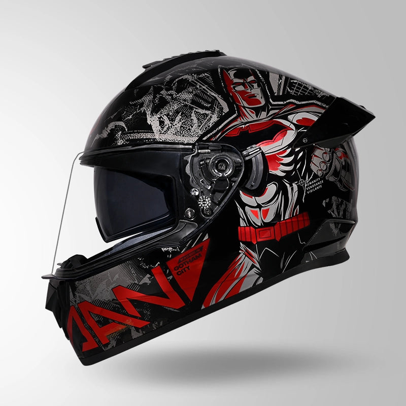 DRIFTER BATMAN EDITION BLACK / RED & GREY WITH METALLIC FOIL