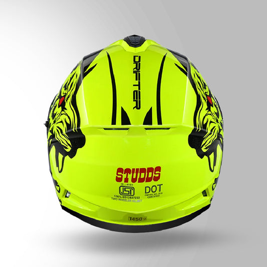 DRIFTER D2 LEOPARD DECOR YELLOW & BLACK