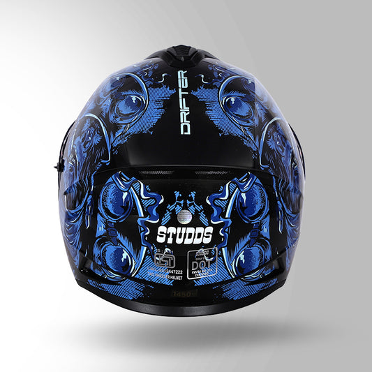 DRIFTER D3 RAMPAGE DECOR BLACK AND BLUE