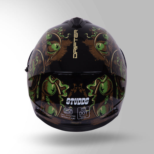 DRIFTER D3 RAMPAGE DECOR BLACK & GREEN