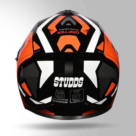DRIFTER D5 FIKER DECOR BLACK & ORANGE