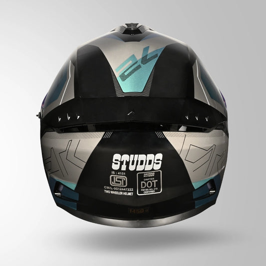 DRIFTER D6 REBELLION CHAMELEON DECOR BLACK & BLUE