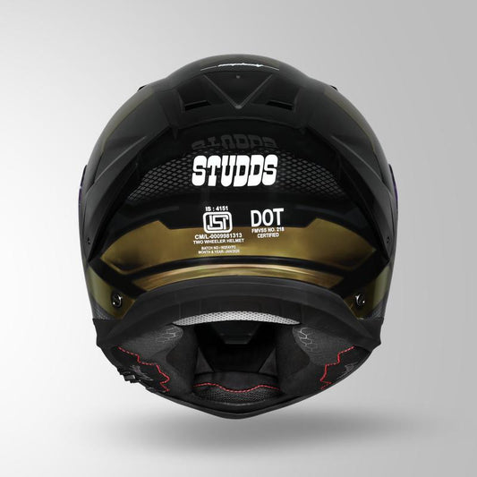 HELIOS ASPHALT CHROME EDITION BLACK & GOLDEN