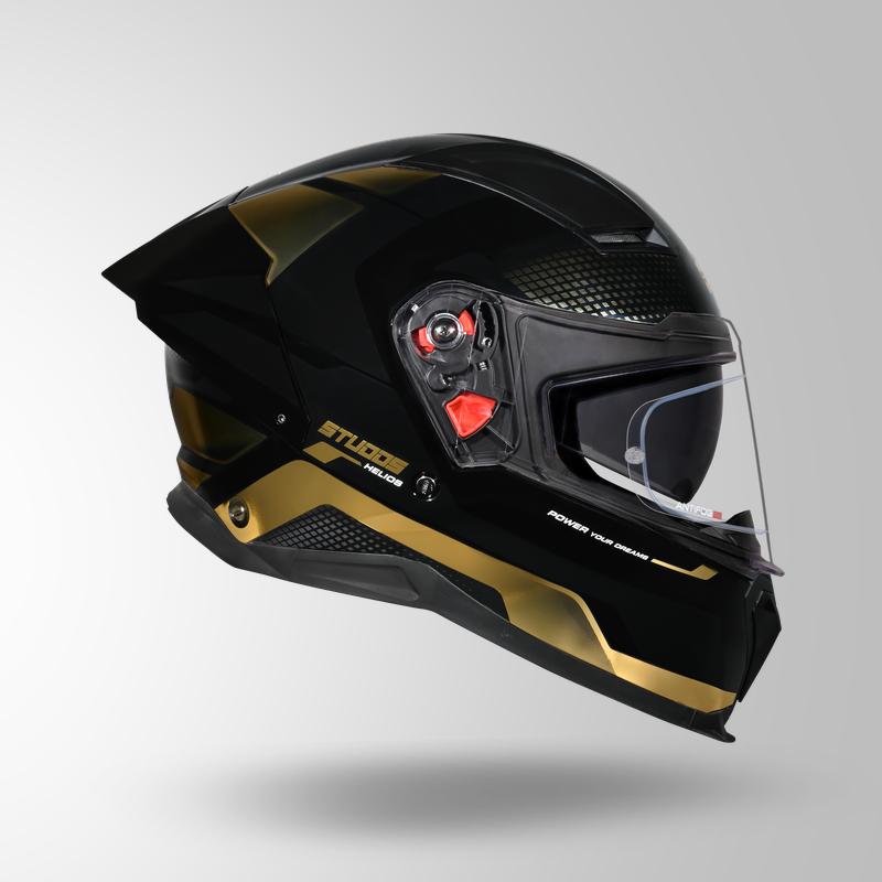 HELIOS ASPHALT CHROME EDITION BLACK & GOLDEN