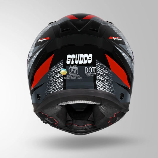 HELIOS D2 CIRCUIT DECOR BLACK & RED