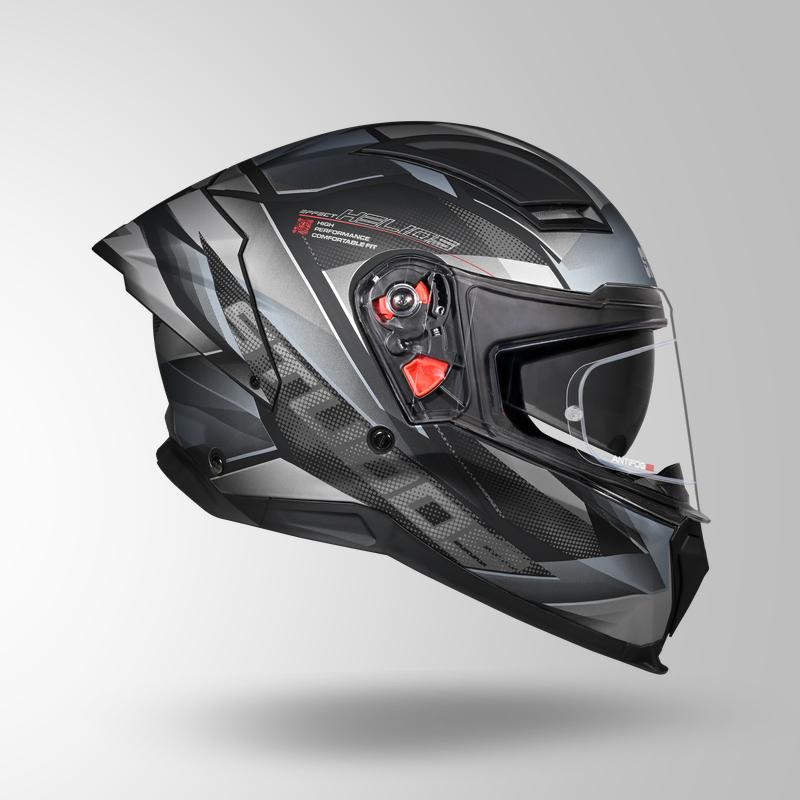 HELIOS EFFECT MATT BLACK & GREY