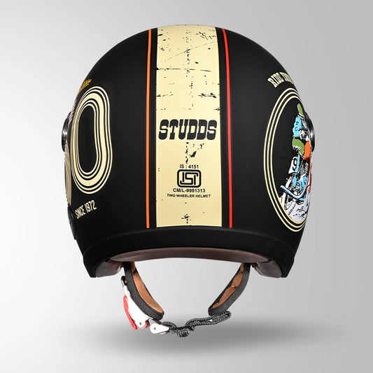JET 50 MATT BLACK & YELLOW