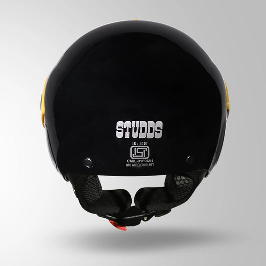 MARSHALL KIDS BLACK WITH YELLOW SUN PEAK