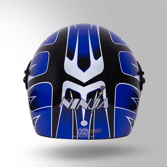NINJA D4 DECOR BLACK & BLUE