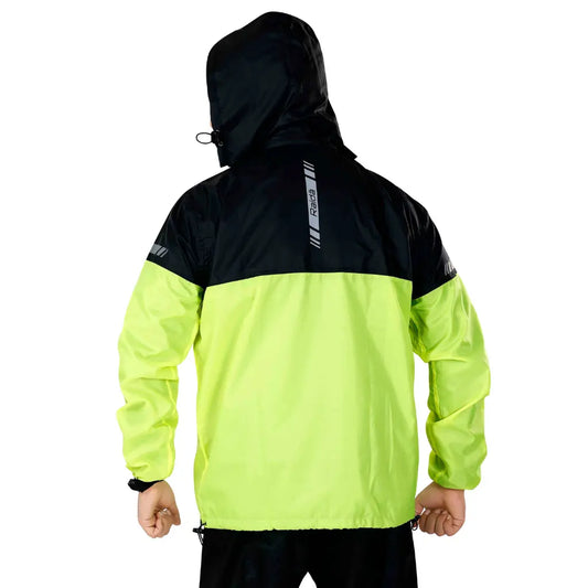 Raida Drymax 15K Rain Jacket | Hiviz-Black