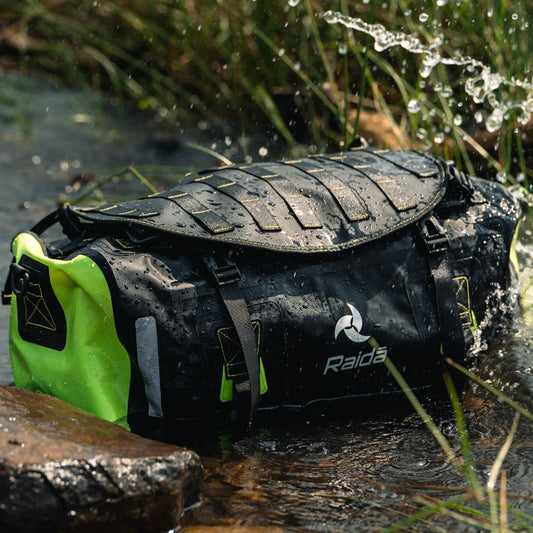 Raida DryPorter Waterproof Tail Bag | Hi-Viz