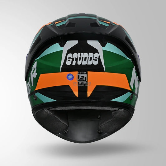 RAIDER D2 BROOK DECOR BLACK & GREEN