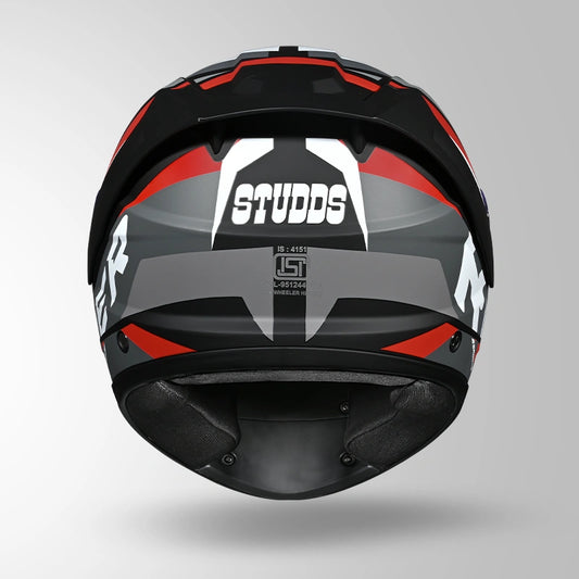 RAIDER D2 BROOK DECOR MATT BLACK RED