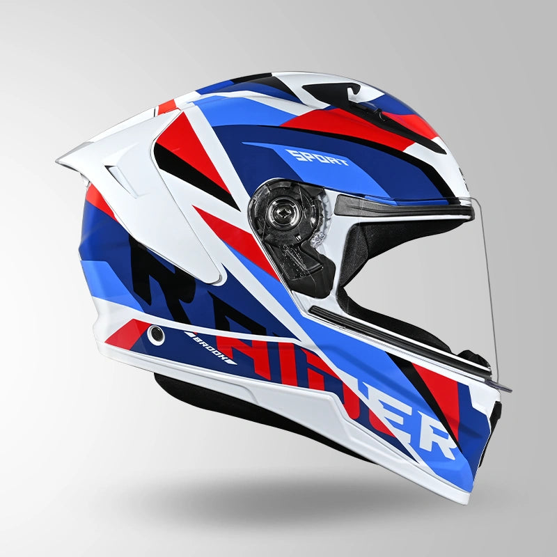 RAIDER D2 BROOK DECOR WHITE & BLUE