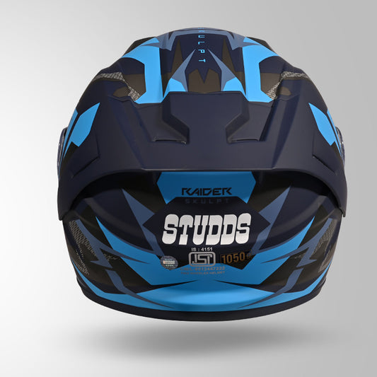 RAIDER SKULPT D1 DECOR MATT BLUE & BLUE