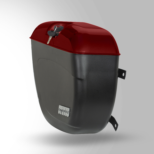 SAFARI BOX WITH UNIVERSAL FITMENTS WINE RED
