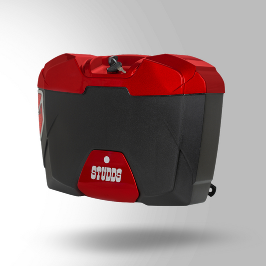 SIDE BOX EXPLORER WITH UNIVERSAL FITMENT CLAMP RED