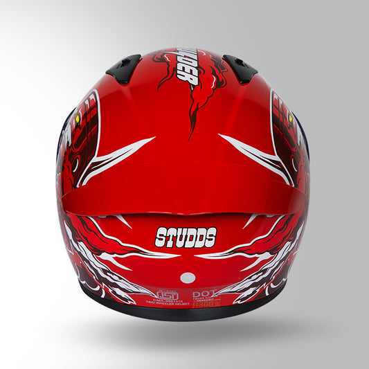 THUNDER COMMUNICATION READY D10 DECOR RED & RED WITH BATTERY