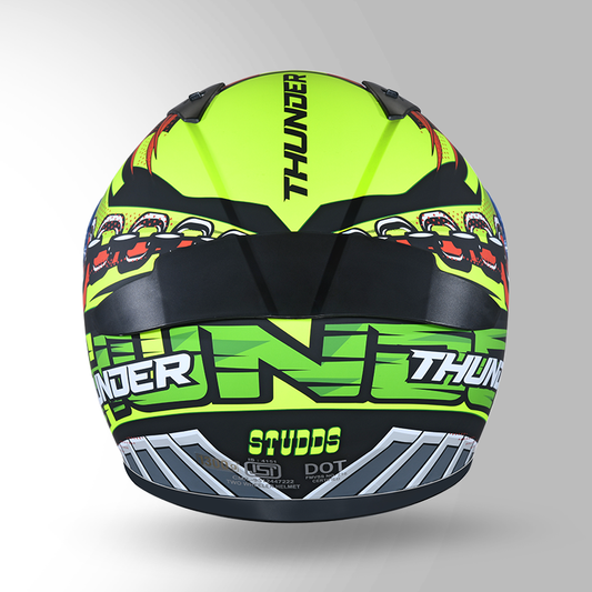 THUNDER COMMUNICATION READY D5 DECOR BLACK/RED & YELLOW WITH BATTERY
