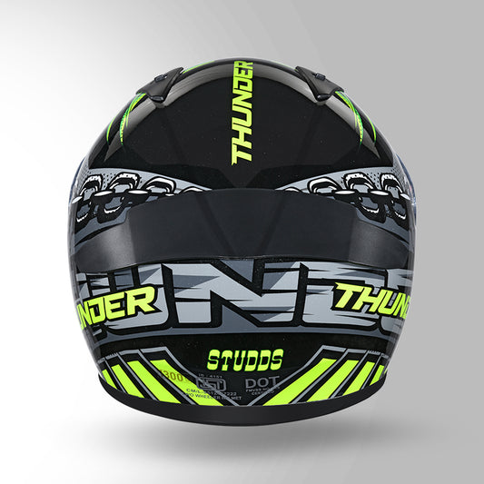 THUNDER COMMUNICATION READY D5 DECOR BLACK & YELLOW WITH BATTERY