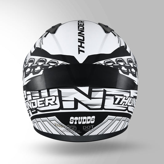 THUNDER COMMUNICATION READY D5 DECOR MATT BLACK & WHITE WITH BATTERY