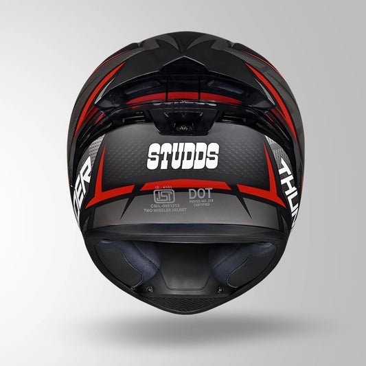 THUNDER D1 LIGHTVOLT DECOR MATT BLACK / GREY & ORANGE