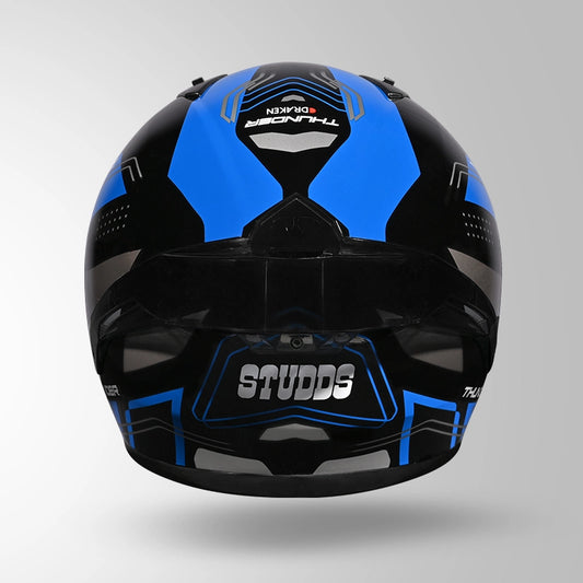 THUNDER D2 DRAKEN DECOR BLACK & BLUE WITH SPOILER