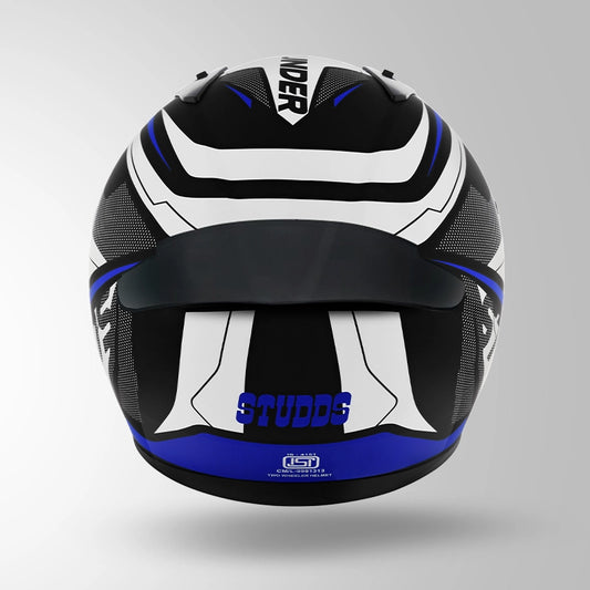 THUNDER D4 DECOR BLACK & BLUE WITH SPOILER