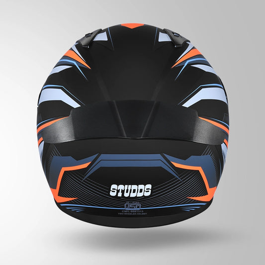 THUNDER D8 DECOR MATT BLACK & GREY WITH SPOILER