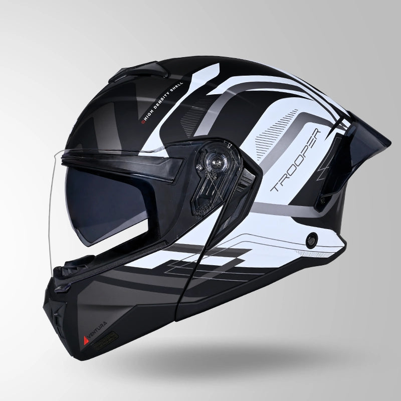 TROOPER D3 VENTURA DECOR MATT BLACK & WHITE