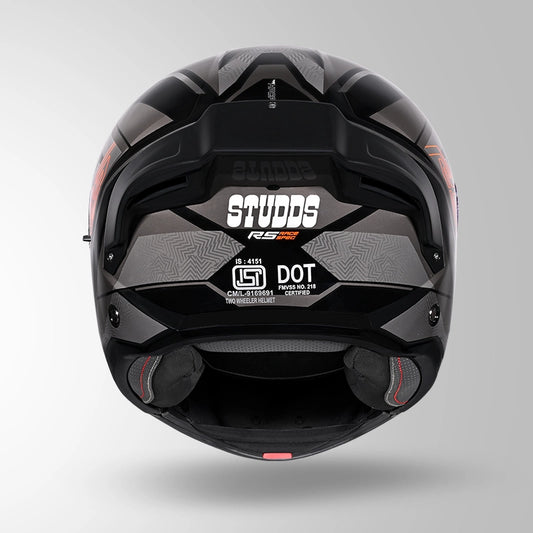 TROOPER D4 RACE DECOR BLACK / ORANGE & GREY