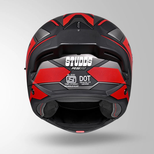 TROOPER D4 RACE DECOR MATT BLACK & RED