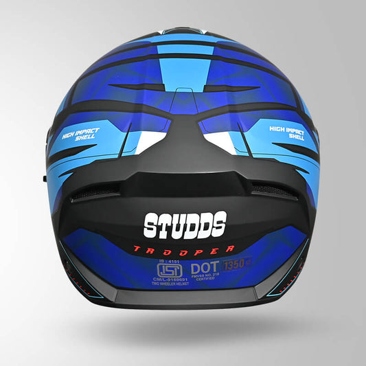 TROOPER DV D2 HELLCAT DECOR MATT BLACK & BLUE