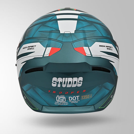 TROOPER DV D2 HELLCAT DECOR MATT BLUE & RED