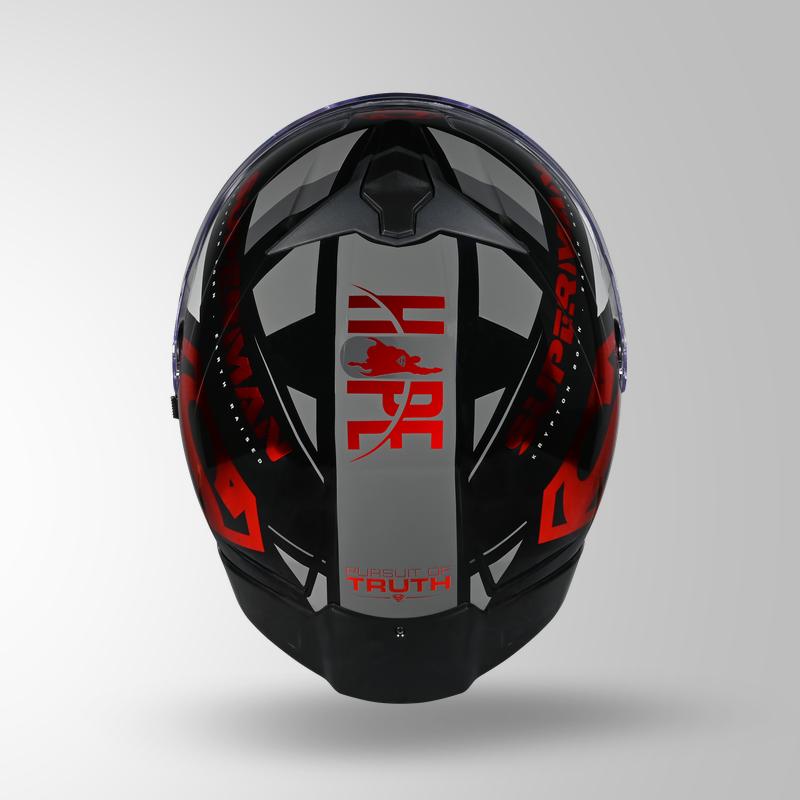 TROOPER LEGACY SHIELD BLACK & RED CHROME