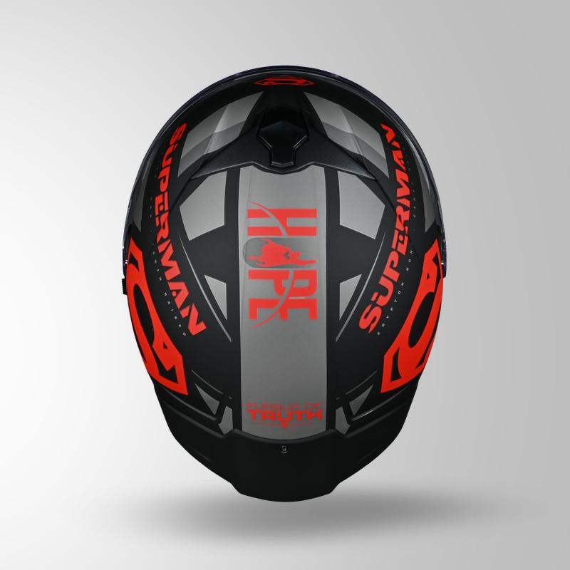 TROOPER LEGACY SHIELD MATT BLACK & RED