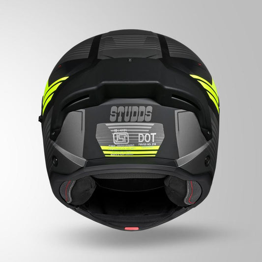 TROOPER TRAIL MATT BLACK & GREY / FLUORESCENT YELLOW