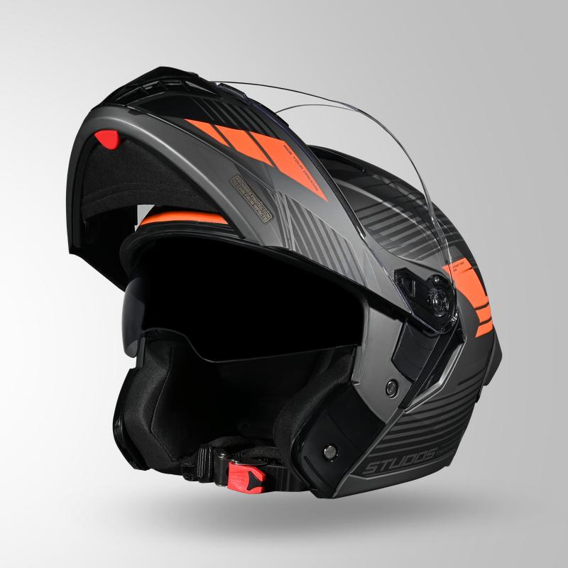 TROOPER TRAIL MATT GREY & BLACK / ORANGE