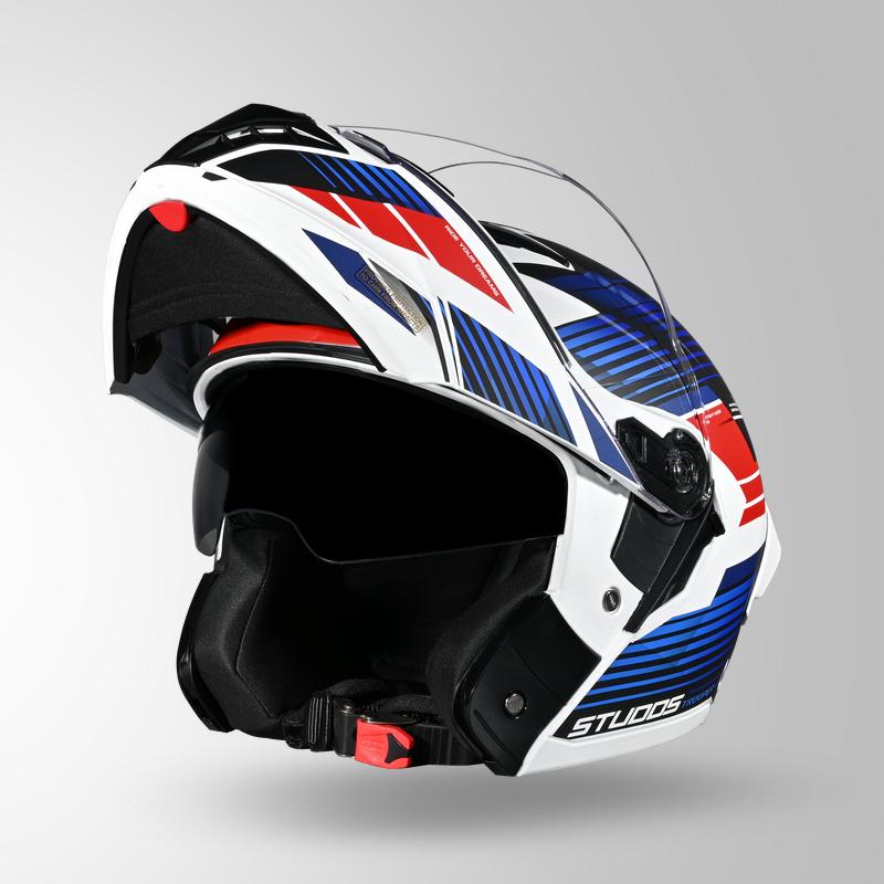 TROOPER TRAIL MATT WHITE & BLUE / RED