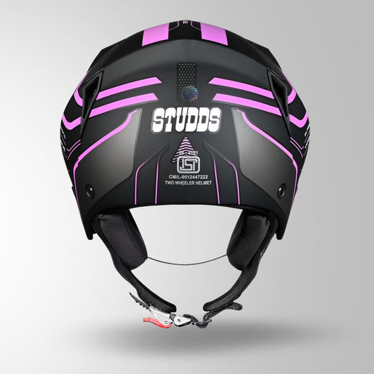 VOGUE D1 SQUARE MATT BLACK & PINK