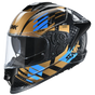 GLOSSY BLACK GOLD BLUE GL275