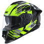 GLOSSY BLACK NEON YELLOW GL246