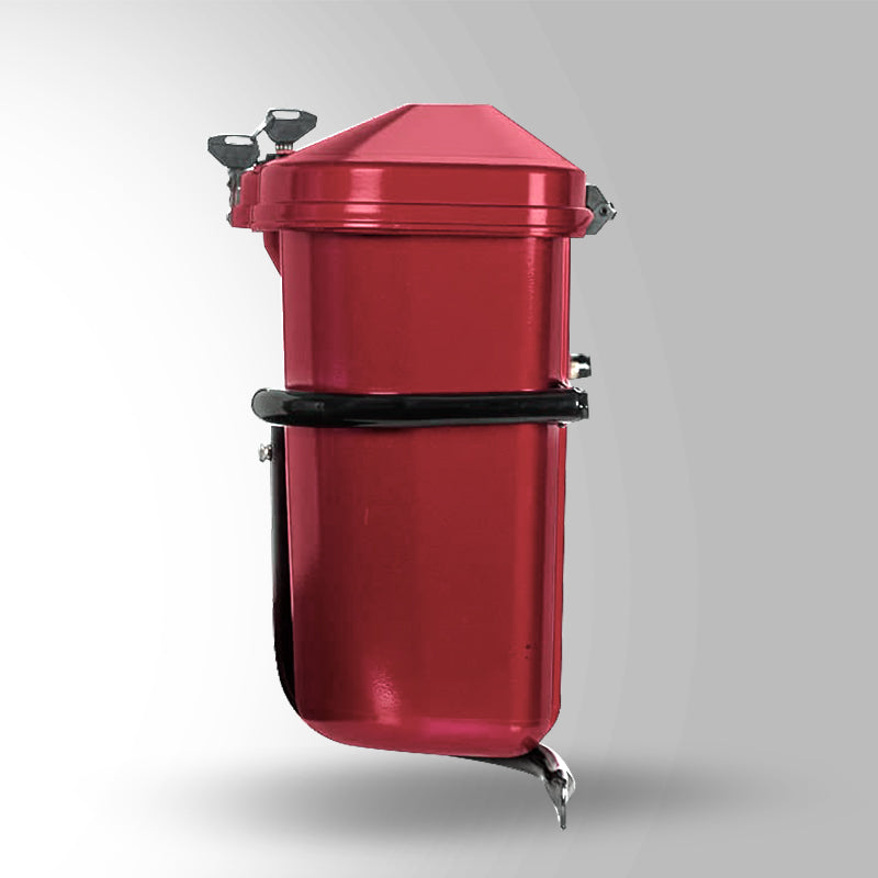 100CC BOX SUPER WITH PIPE FRAME CHERRY RED