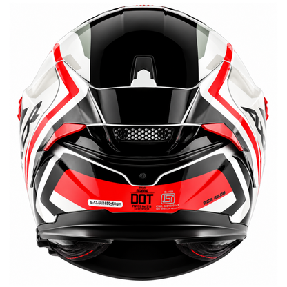 Axor Agera Starry Full Face Helmet With Spoiler